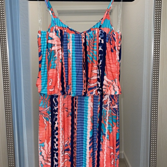Colorful Maxi Dress Tank Top - Picture 5 of 7